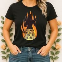 Mess With The Best Burn Like The Rest Women's T-Shirt thumb 2