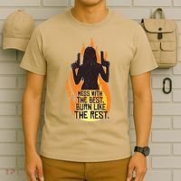 Mess With The Best Burn Like The Rest T-Shirt thumb 6