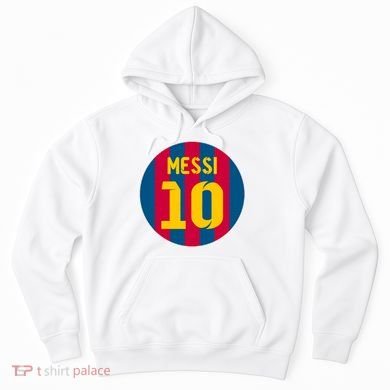 Messi Number 10 Retired Soccer Jersey Hoodie