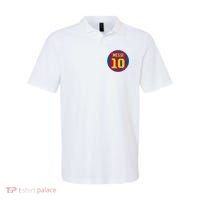 Messi Number 10 Retired Soccer Jersey Polo thumb 0