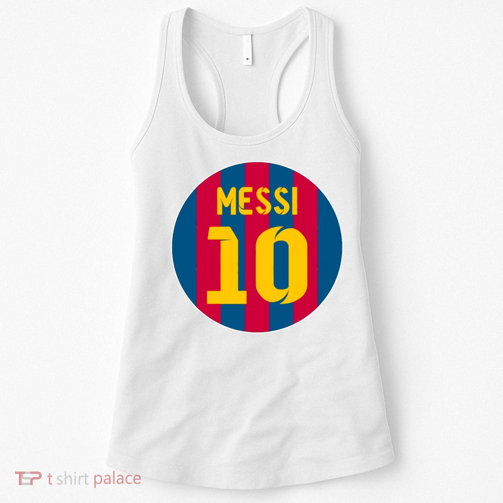 Messi Number 10 Retired Soccer Jersey Women's Tank Top