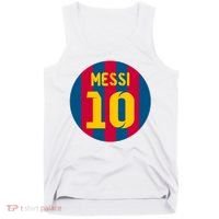 Messi Number 10 Retired Soccer Jersey Tank Top thumb 0