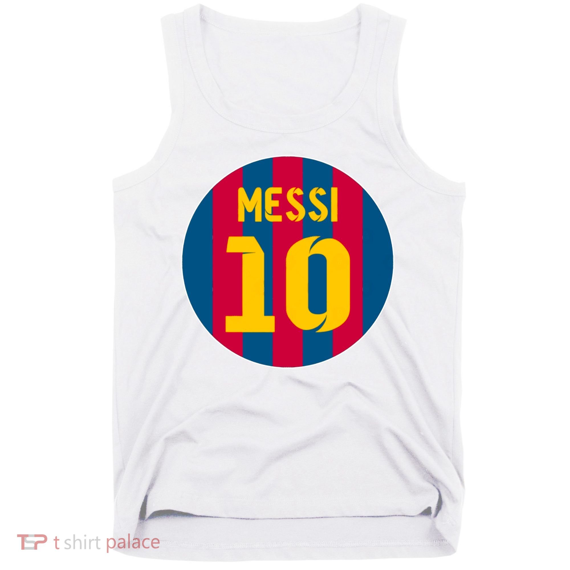 Messi Number 10 Retired Soccer Jersey Tank Top