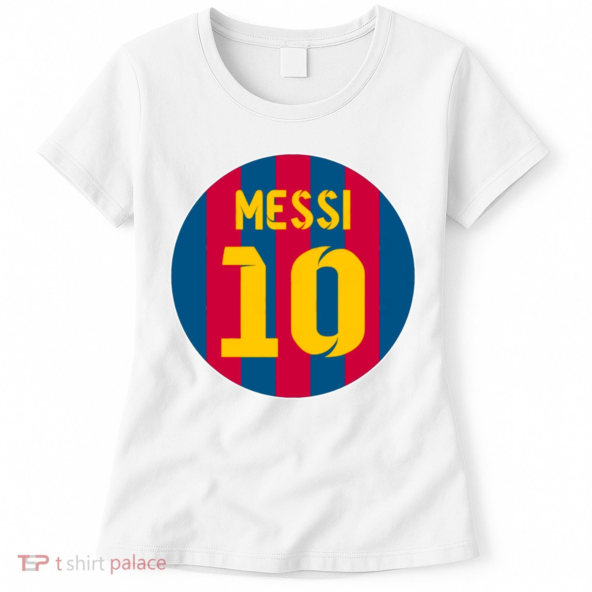 Messi Number 10 Retired Soccer Jersey Women's T-Shirt