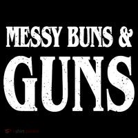 Messy Buns And Guns Bucket Hat thumb 4