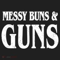 Messy Buns And Guns Beanie thumb 2