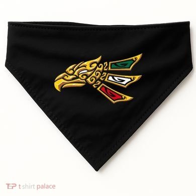 Mexican Eagle Tribal Style Hecho En Mexico USA-Made Doggie Bandana