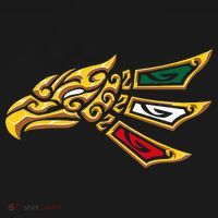 Mexican Eagle Tribal Style Hecho En Mexico Backpack thumb 2