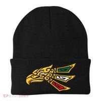 Mexican Eagle Tribal Style Hecho En Mexico Beanie thumb 0