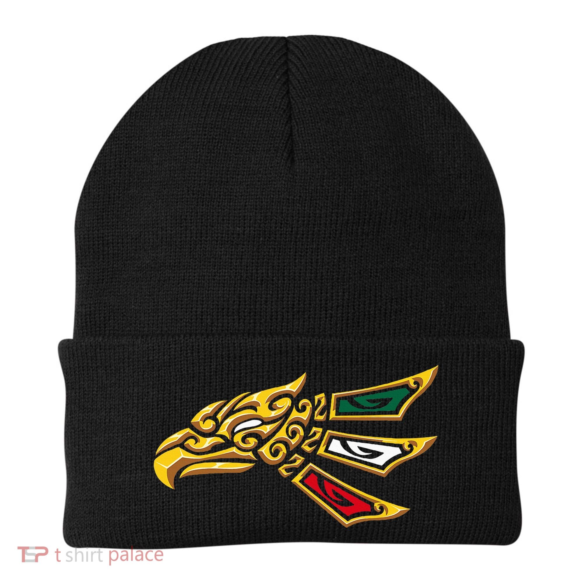 Mexican Eagle Tribal Style Hecho En Mexico Beanie