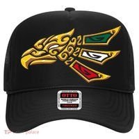 Mexican Eagle Tribal Style Hecho En Mexico Hat thumb 0
