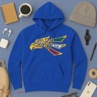 Mexican Eagle Tribal Style Hecho En Mexico Hoodie thumb 3