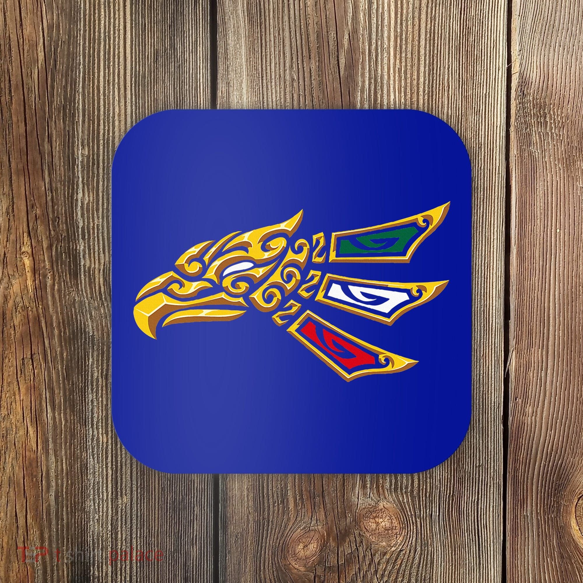 Mexican Eagle Tribal Style Hecho En Mexico Coaster