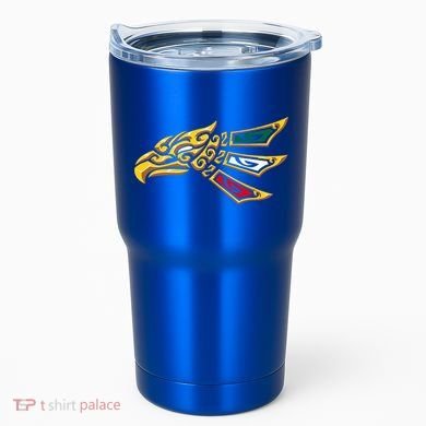 Mexican Eagle Tribal Style Hecho En Mexico Tumbler
