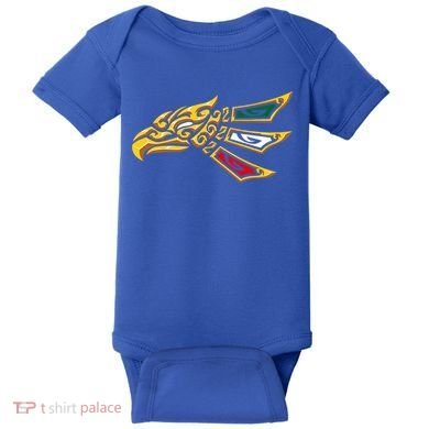 Mexican Eagle Tribal Style Hecho En Mexico Baby Bodysuit