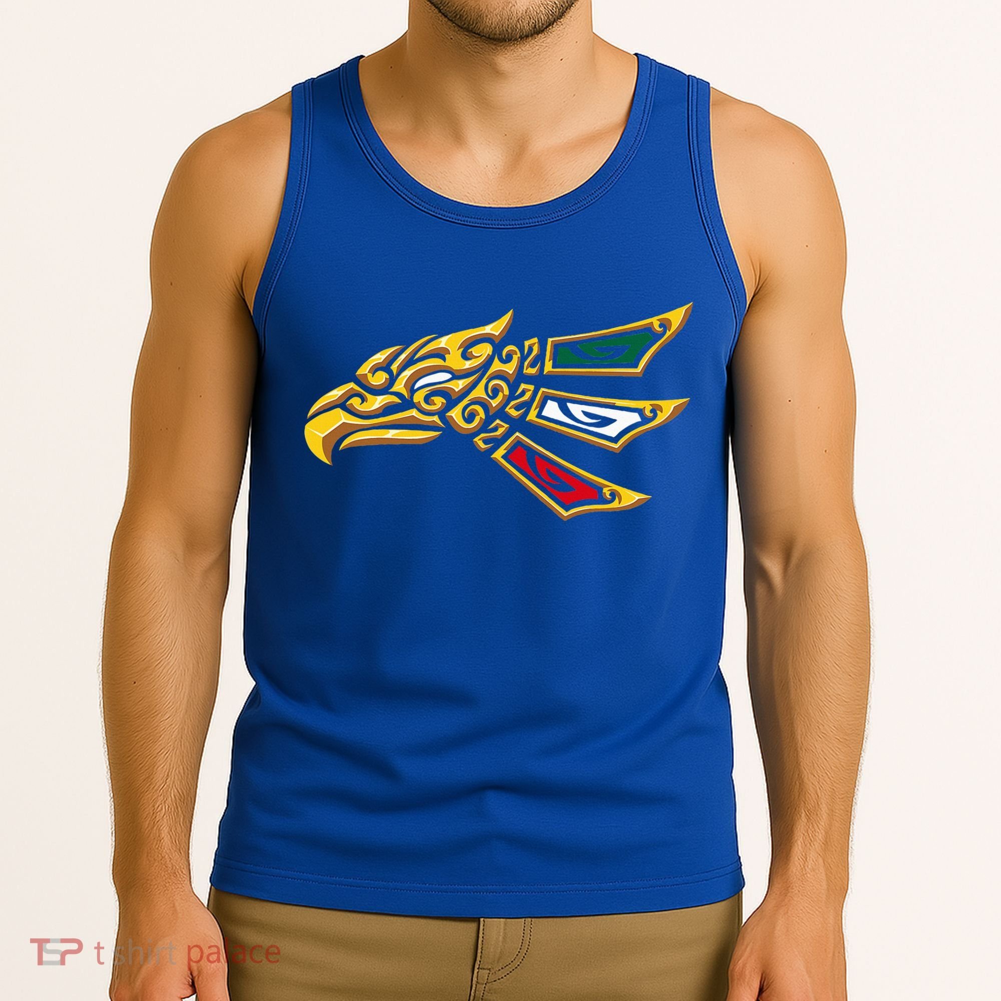 Mexican Eagle Tribal Style Hecho En Mexico Tank Top