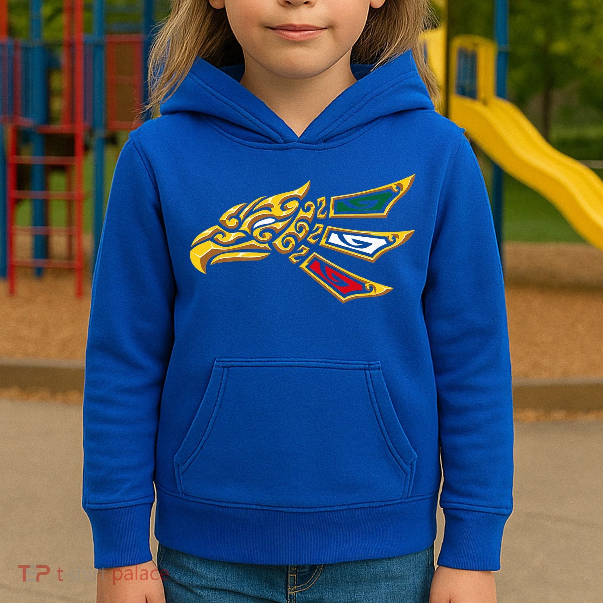 Mexican Eagle Tribal Style Hecho En Mexico Kids Hoodie