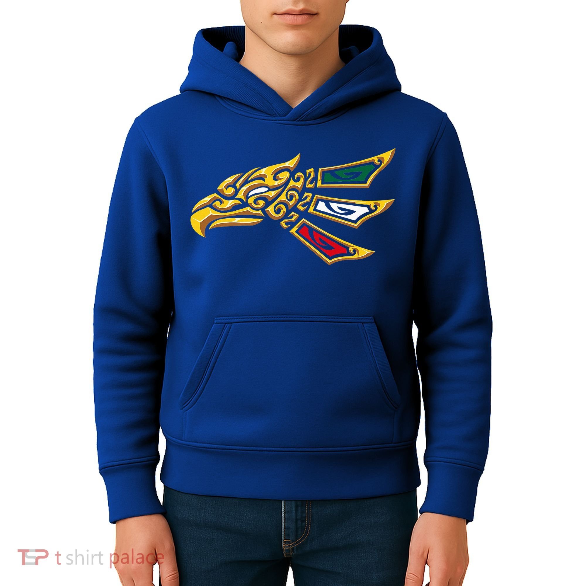 Mexican Eagle Tribal Style Hecho En Mexico Kids Hoodie