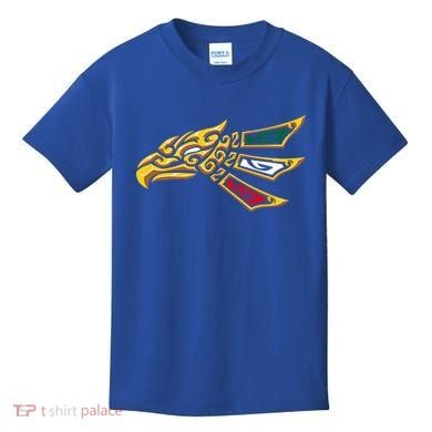 Mexican Eagle Tribal Style Hecho En Mexico Kids T-Shirt