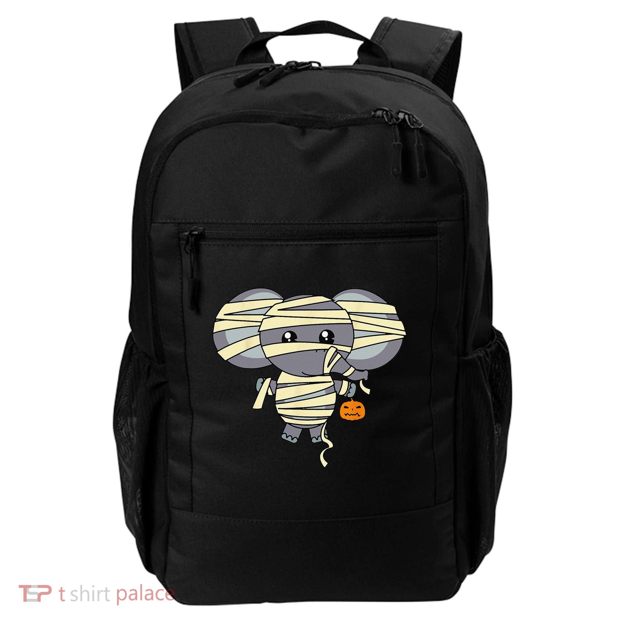 Mummy Elephant Trick Or Treating Costume Cute Halloween Gift Backpack