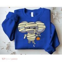 Mummy Elephant Trick Or Treating Costume Cute Halloween Gift Sweatshirt thumb 2