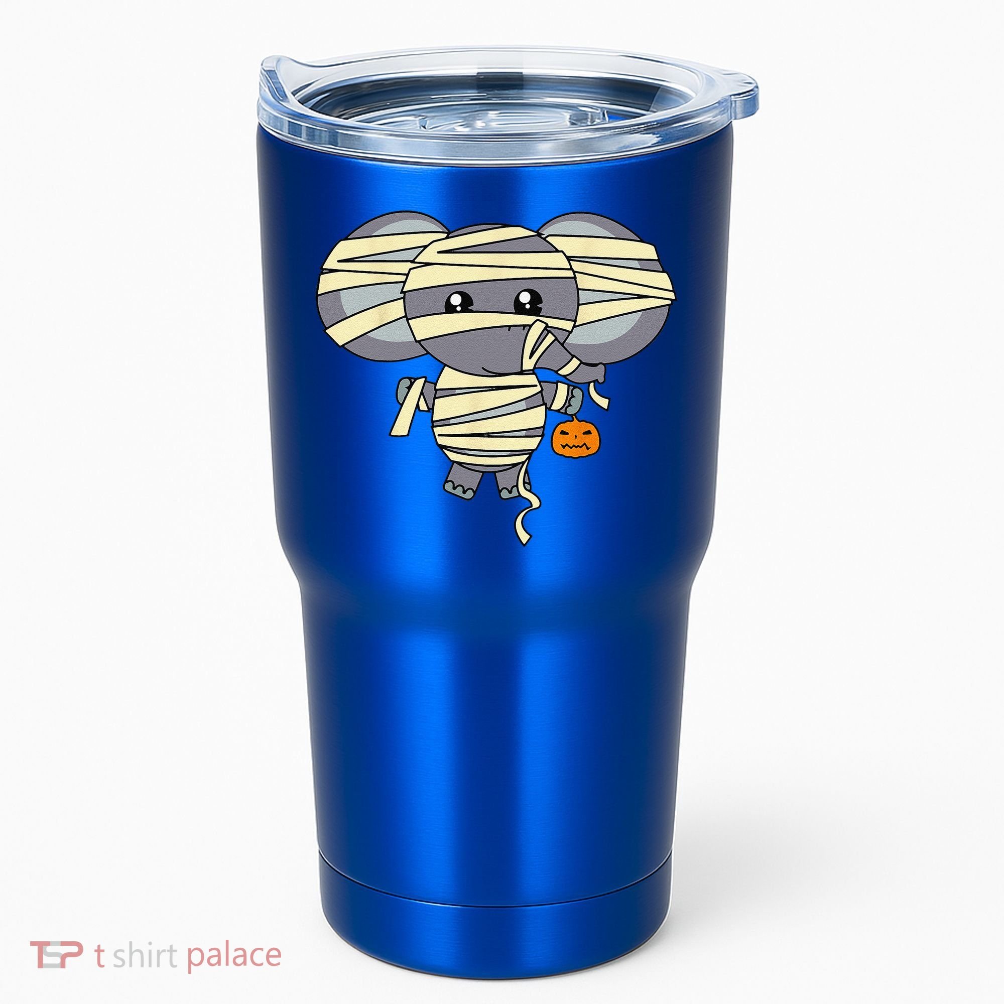 Mummy Elephant Trick Or Treating Costume Cute Halloween Gift Tumbler