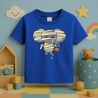 Mummy Elephant Trick Or Treating Costume Cute Halloween Gift Toddler T-Shirt thumb 3