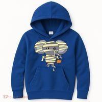 Mummy Elephant Trick Or Treating Costume Cute Halloween Gift Kids Hoodie thumb 0