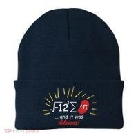 Math Equation Teachers Funny Quote On Them Beanie thumb 0