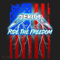 Metal Merica Ride The Freedom Women's Sweatshirt thumb 2