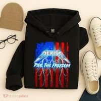 Metal Merica Ride The Freedom Hoodie thumb 4