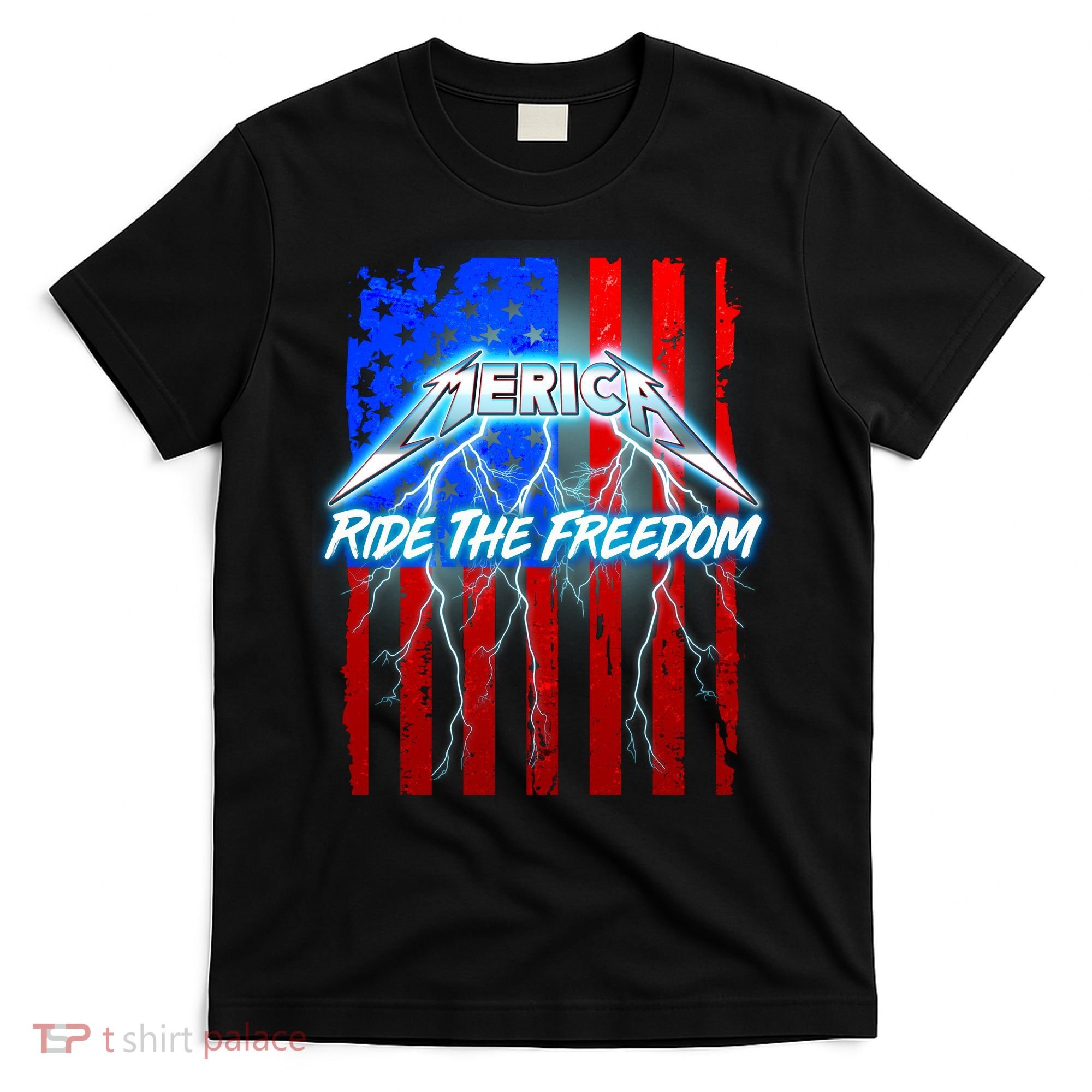 Metal Merica Ride The Freedom T-Shirt