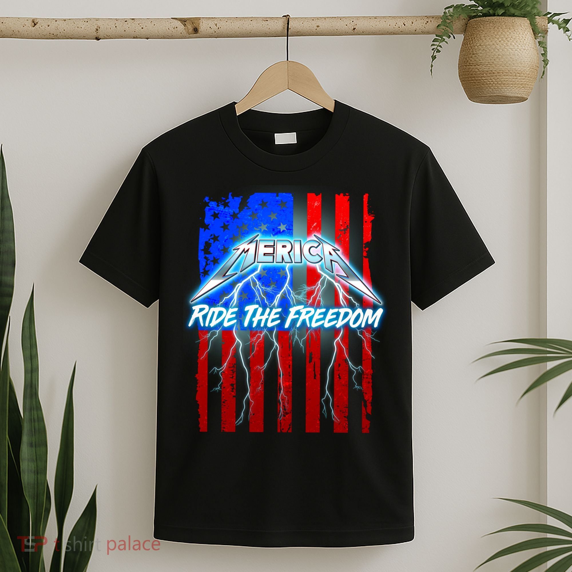 Metal Merica Ride The Freedom T-Shirt