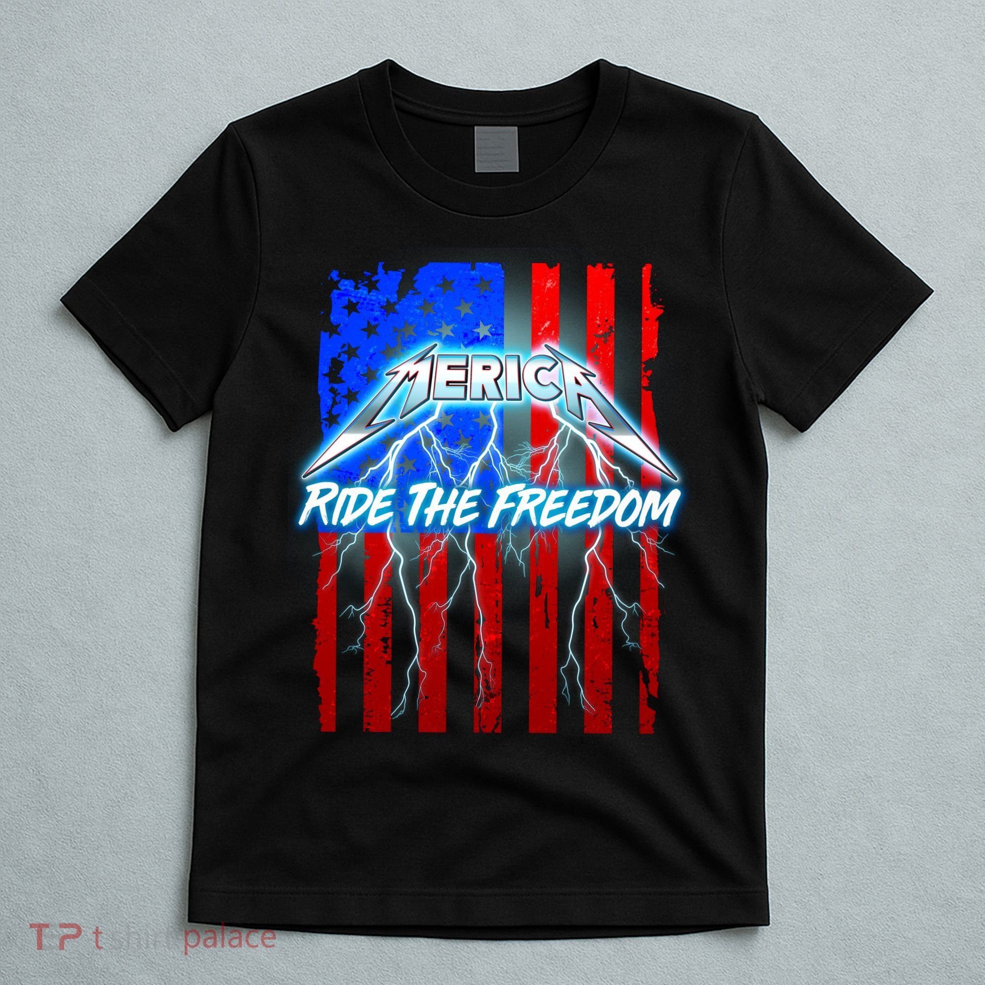 Metal Merica Ride The Freedom T-Shirt