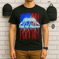 Metal Merica Ride The Freedom T-Shirt thumb 6