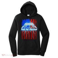 Metal Merica Ride The Freedom Women's Hoodie thumb 0