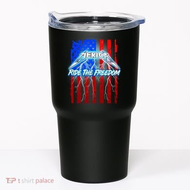 Metal Merica Ride The Freedom Tumbler