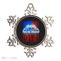 Metal Merica Ride The Freedom Ornament thumb 0