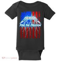 Metal Merica Ride The Freedom Baby Bodysuit thumb 0
