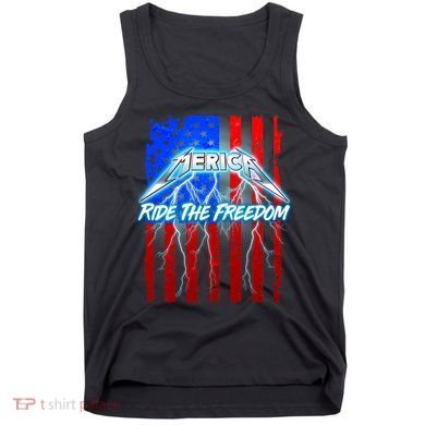 Metal Merica Ride The Freedom Tank Top