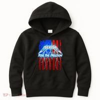 Metal Merica Ride The Freedom Kids Hoodie thumb 0
