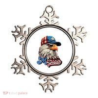 Merica Eagle USA Eagle 4th Of July Patriotic Funny Bald Eagle Ornament thumb 0