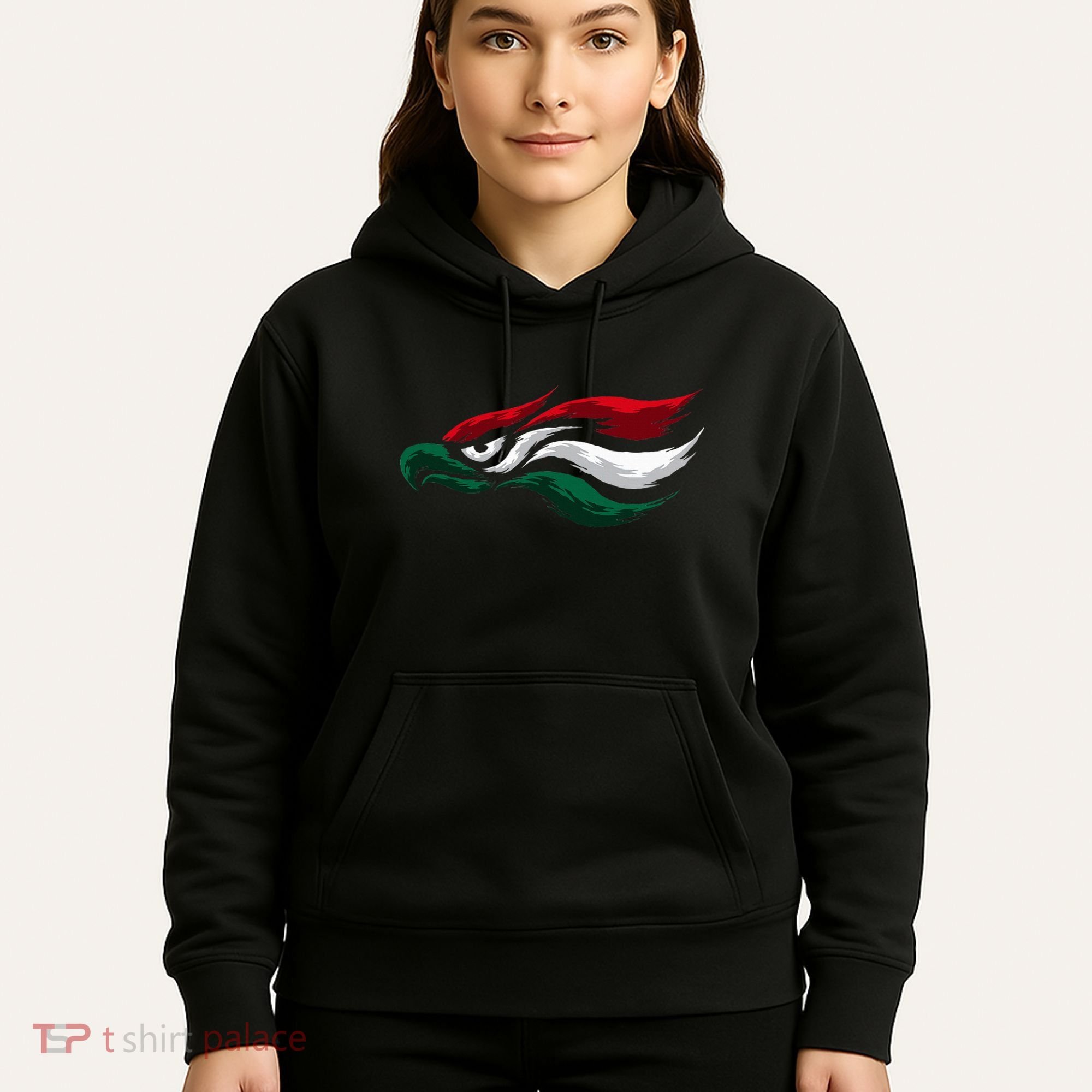 Mexican Eagle With Mexico Flag Hecho En Mexico Hoodie