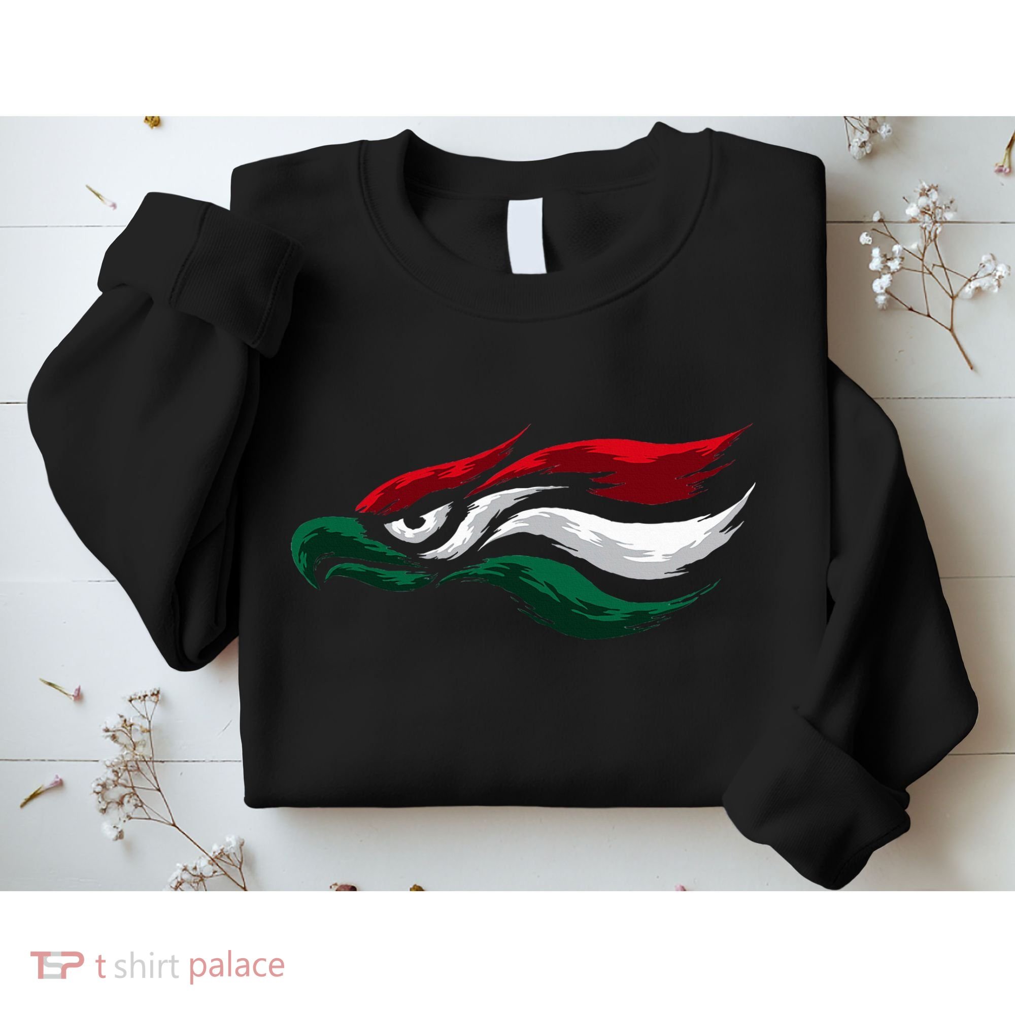 Mexican Eagle With Mexico Flag Hecho En Mexico Sweatshirt