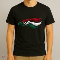 Mexican Eagle With Mexico Flag Hecho En Mexico T-Shirt thumb 3