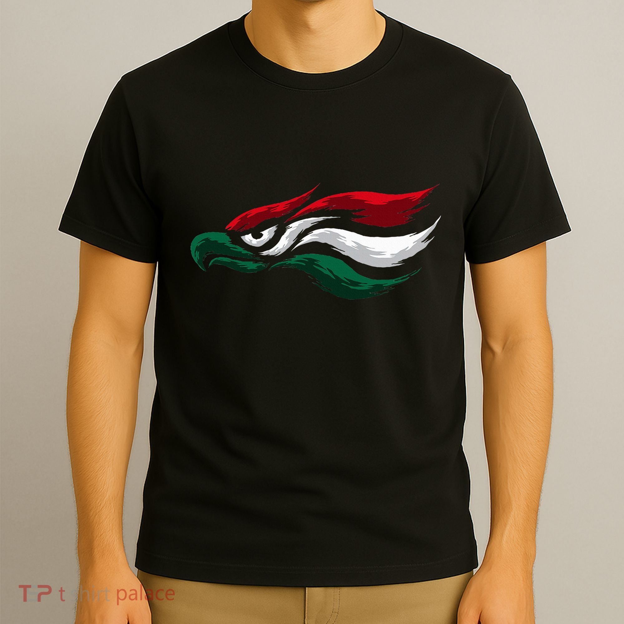Mexican Eagle With Mexico Flag Hecho En Mexico T-Shirt