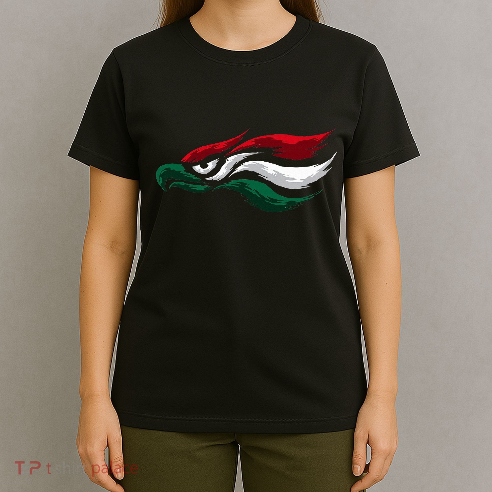 Mexican Eagle With Mexico Flag Hecho En Mexico T-Shirt