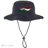Mexican Eagle With Mexico Flag Hecho En Mexico Bucket Hat thumb 0