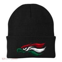 Mexican Eagle With Mexico Flag Hecho En Mexico Beanie thumb 0