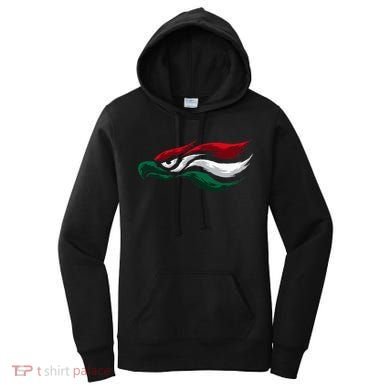 Mexican Eagle With Mexico Flag Hecho En Mexico Women's Hoodie